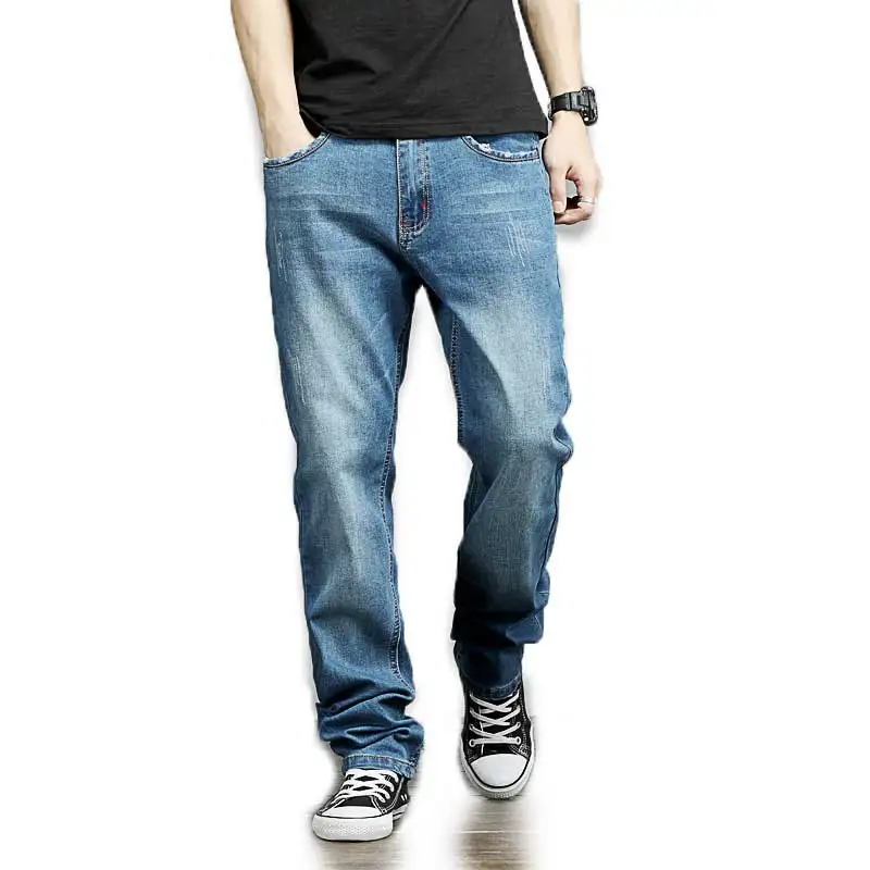 Oversize Men Relaxed Fit Jeans Denim Pants Autumn Winter
