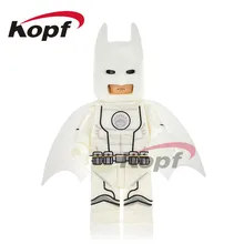 50 шт. PG354 Супер Герои Белый Фонарь Бэтмен Золотая Звезда Сапфир Индиго племя строительные блоки Рождественский подарок игрушки для детей