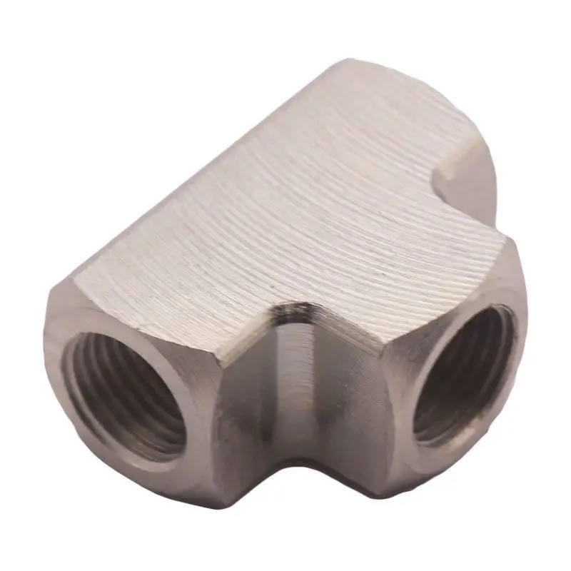 Универсальный NPT 1/8 &quotЖенский тройник труба из мягкой стали фитинги