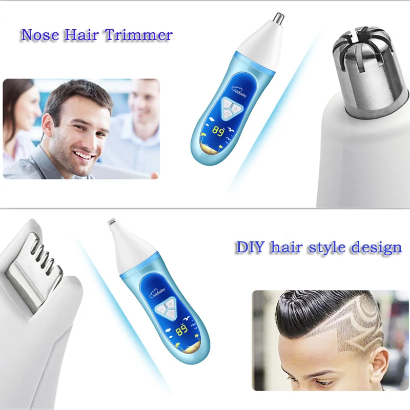 LUKBABY Professional Baby Hair clipper Powerful Electric Hair Trimmer Waterproof Hair Shaving Machine Kids Hair Clippers YD-0830