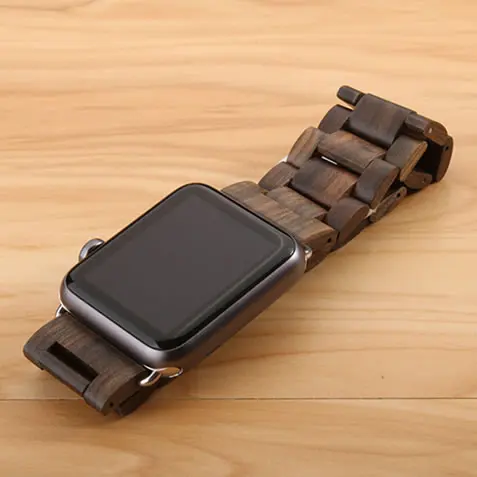 wood apple watch band 44mm