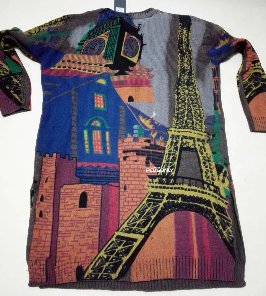 O-nec Casual Sweater for Women New Plus Size Loose Long Sleeve Autumn Knitting Sweater KCSJWC02 O-nec Casual Sweater for Women New Plus Size Loose Long Sleeve Autumn Knitting Sweater KCSJWC02