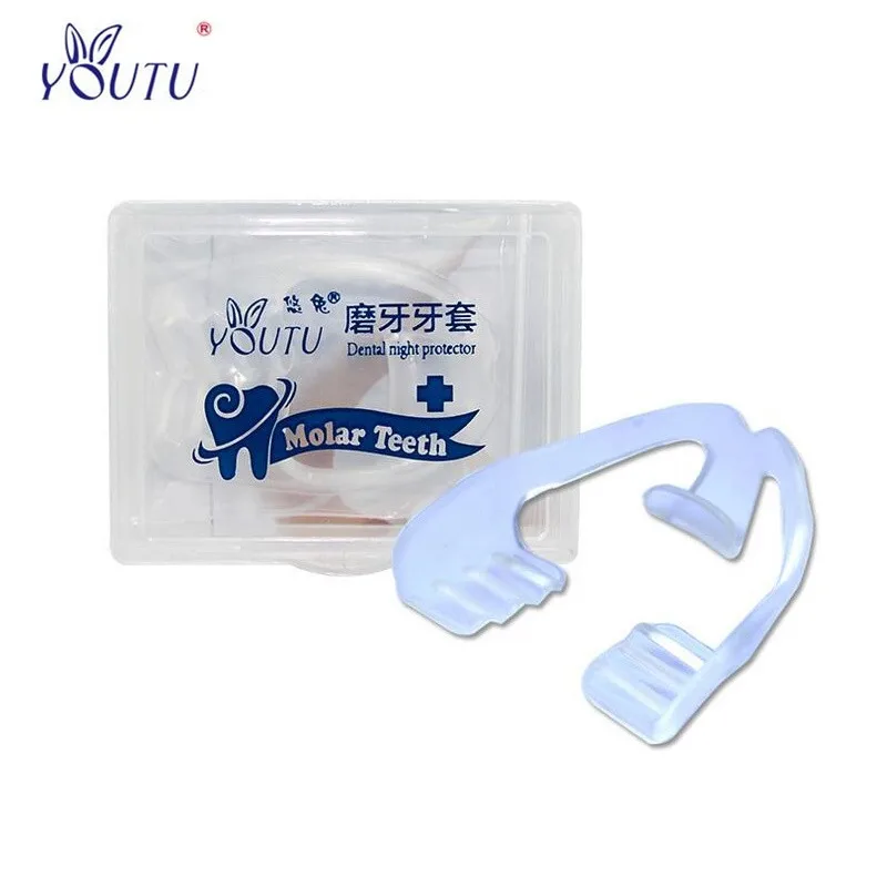 

High quality Night Molar Braces Silicone Teeth protection Orthodontics Anti Molar Mouthpiece Sleep aids