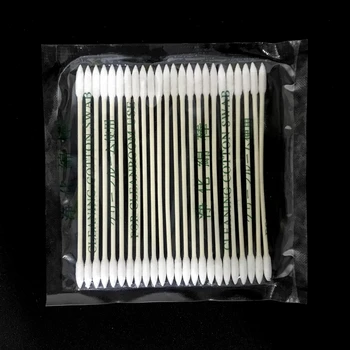 

For Apple AirPods Fine Thin Head Cleaning Cotton Swab Disposable Stick Cleaning Tool for Smart Phone Charging Port Earphone Hole