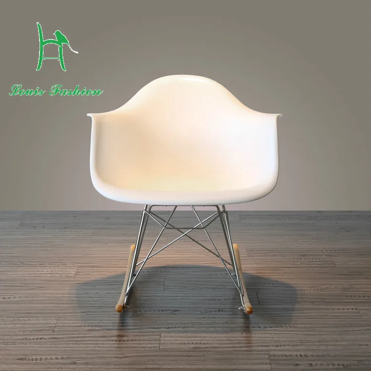 Кресло качалка imran из натуральной древесины для досуга с подлокотником|leisure