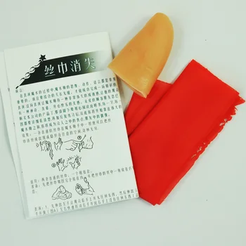 

Magician Magic Tricks Red SCarves DisappEar In Finger Set