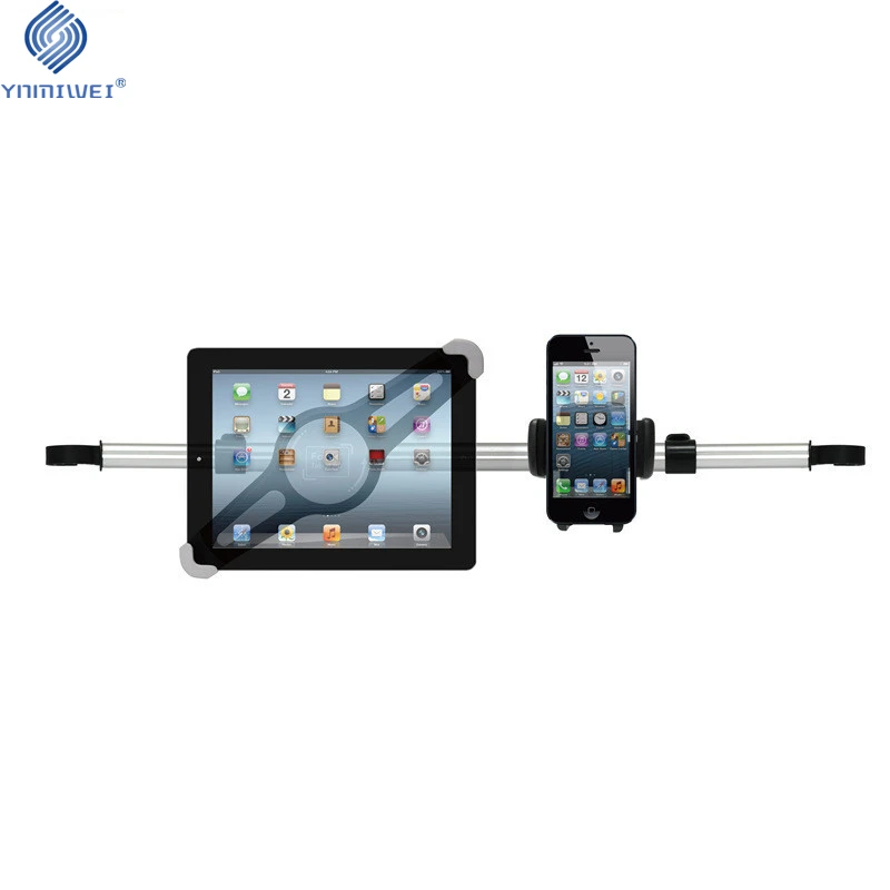 

TIDERY Universal Aluminum Car Tablet Phone Holder For ipad Pro ipad Air Car Back Seat Tablet Satnd For Xiaomi Redmi 4x Samsung