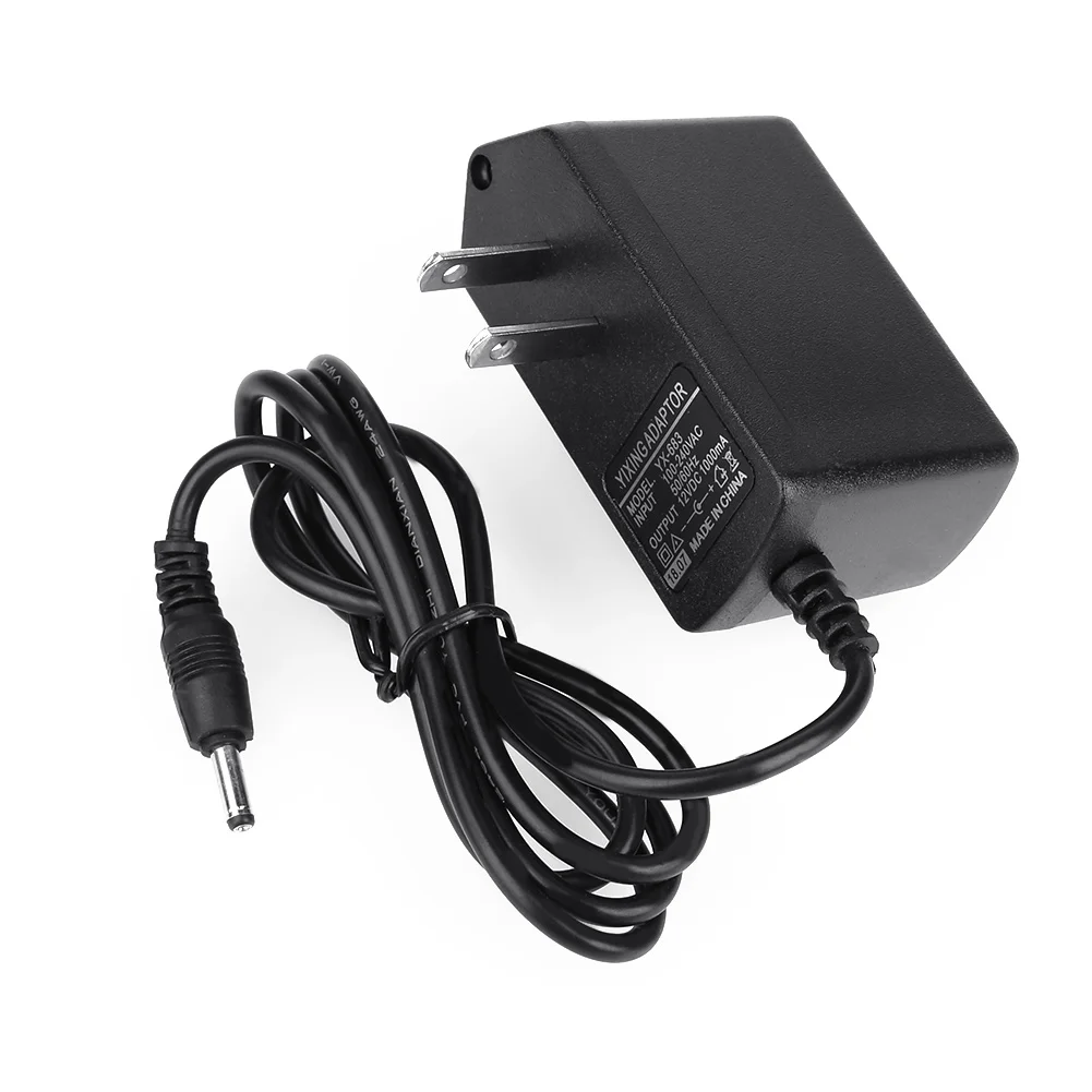 Универсальный адаптер питания защита от перегрузки 12 V 1A зарядное устройство для