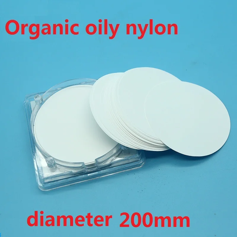 

100pcs/pack for lab 200mm N66 Organic oily nylon filter membrane