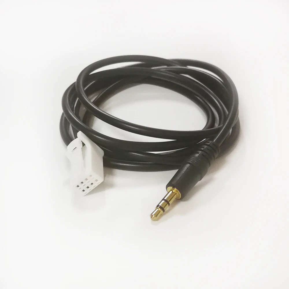 Автомобильный музыкальный 8 контактный разъем Biurlink 3 5 мм AUX кабель адаптер аудио