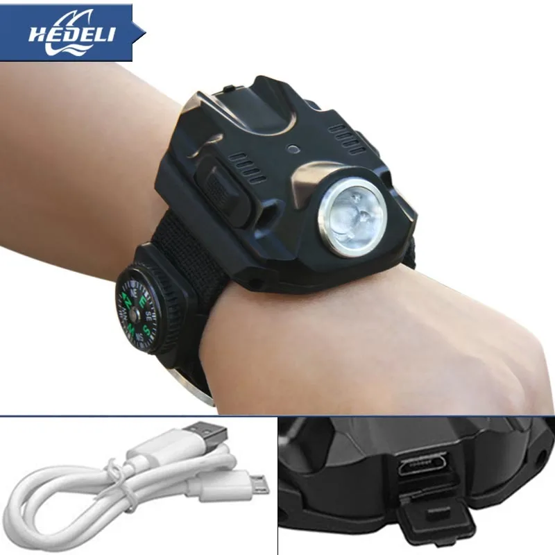 

Cree Q5 Portable Small Flashlight Led Mini Edc Torch USB Flash Light Lamp