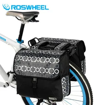 

Waterproof 28L Mountain Bike Rear Bag MTB Road Bike Pannier Bicycle Rear Tail Seat Trunk Bag Cycling Bycicle Rack Bag