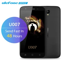 Ulefone U007 Mobile Phone 5 inch HD 1280×720 MTK6580A Quad Core Android 6.0 1GB RAM 8GB ROM 8MP CAM 3G GPS 2200mAh Dual Sim