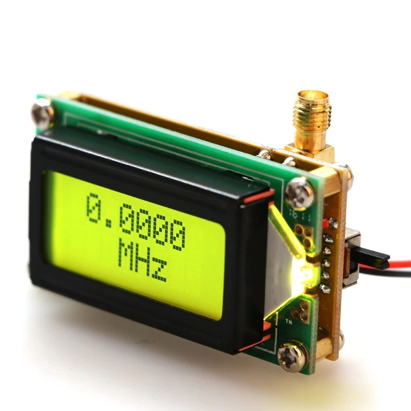 DIY высокая точность и чувствительность 1-500 МГц Частотомер счетчик модуль Гц Тестер модуль измерения ЖК-дисплей