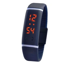 New Upgrade Section Waterproof LED Bracelet Children Women Watch Men Digital Wristwatch Sports Shock Fashion Clock dropshipping