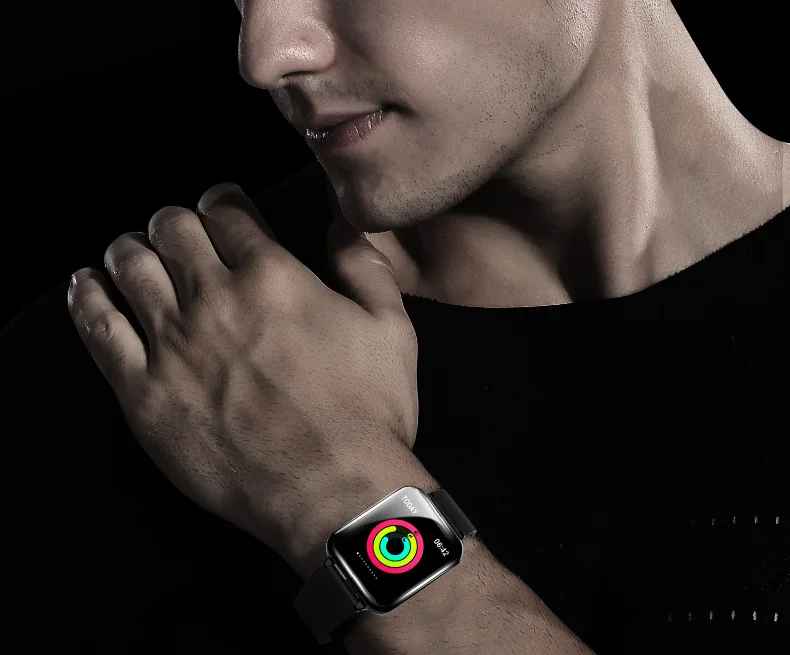 Bluetooth Смарт-часы водонепроницаемые PU ремешок цифровые спортивные часы монитор сердечного ритма кровяное давление цветной экран умный Браслет