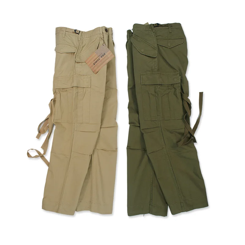 NON STOCK M51 Multi Pocket Military Combat Pants Loose Wide Leg Cargo Pants Men Tactical Army