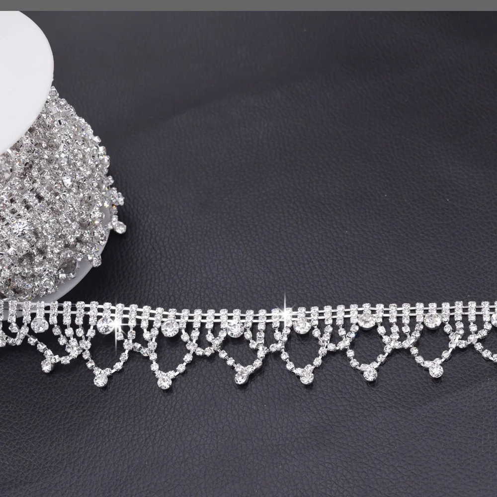 Rhinestone patch applique HF-3348 (7)
