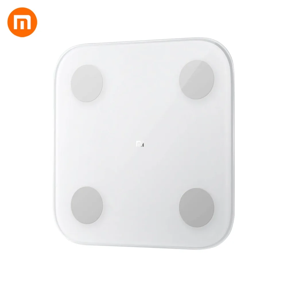 Хит продаж умные весы Xiaomi 2 0 года с Bluetooth 5 для определения веса тела и жира