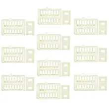 10 шт. функциональная клетка для пчелиной матки спичечная коробка движущийся Catcher клетка инструмент пчеловода(кремовый белый