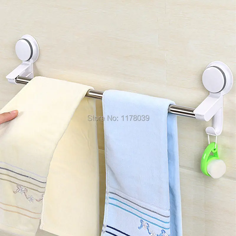 Us 40 38 Modern Bathroom Stainless Steel Single Towel Bars Er Hanging Rods With Hooks No Drilling Hole Rack J16335 In Us 40 38 Modern Bathroom Stainless Steel Single Towel Bars Er Hanging Rods With Hooks No Drilling Hole Rack J16335 In