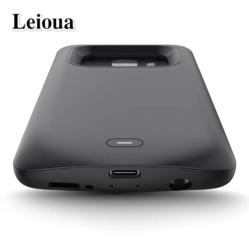 Leioua Новинка 5000 мАч чехол для зарядного устройства Samsung Galaxy S9 S8 Plus портативного Note 8