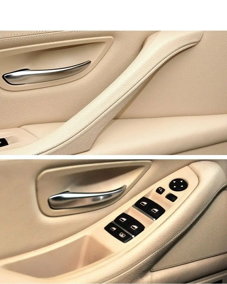 4/7 шт левосторонний привод LHD для BMW 5 серии F10 F11 F18 520 525 красное вино интерьер