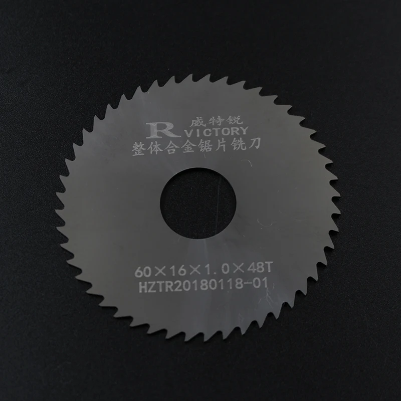 3pcs 60mm Thick 0.5mm to 2mm Round Saw Blade Solide Carbide Circular