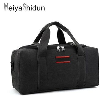 

Canvas Men Travel organizer Bag Carry on Luggage Bags Women Weekend Tote Casual Large Capacity Duffel Bags Weekend packing cubes