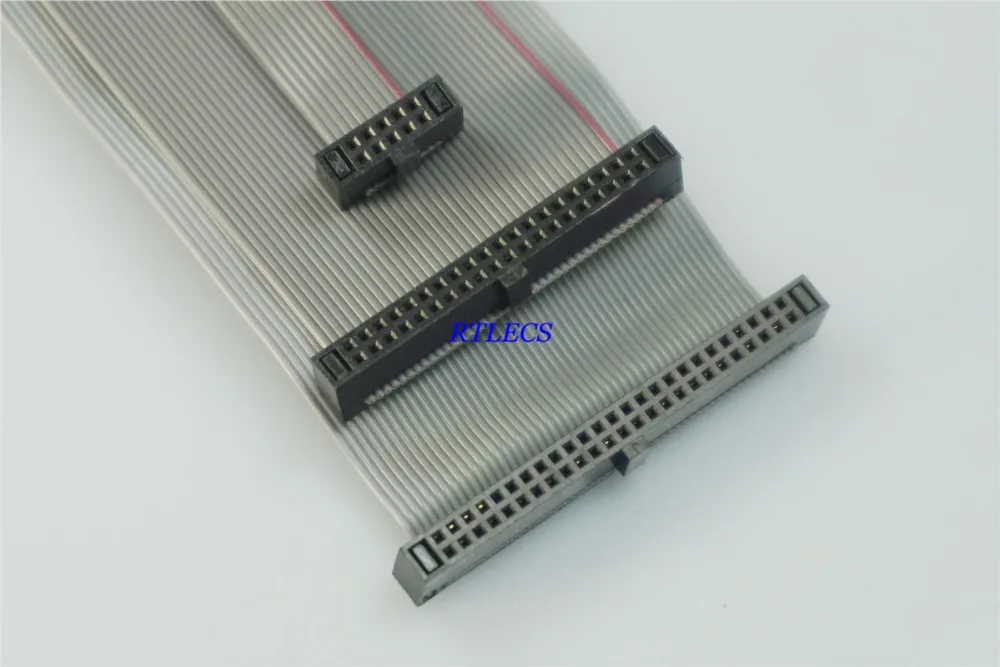 

1pcs 1.27 mm pitch 6 8 10 12 14 16 20 24 26 30 34 40 44 50 60 80 Pin JTAG ISP DOWNLOAD CABLE Flat Ribbon Data Cable 30cm Length