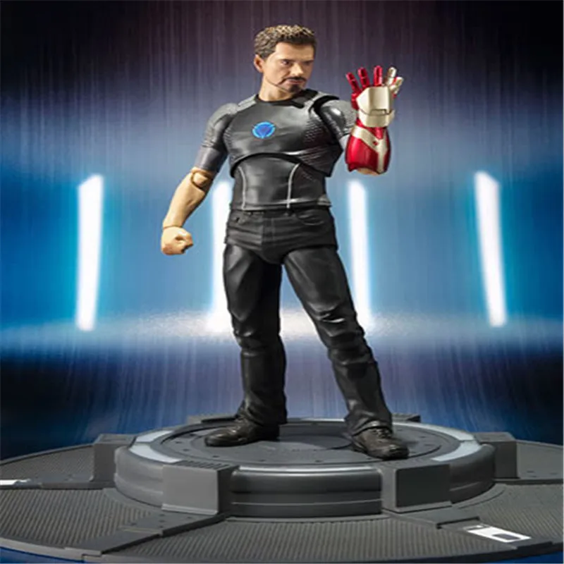 Haocaitoy SHF S.H.Figuarts Comics Anime Figure Toys Iron Man Tony Strak PVC 15CM Action Figure Model Toys For Gift Haocaitoy SHF S.H.Figuarts Comics Anime Figure Toys Iron Man Tony Strak PVC 15CM Action Figure Model Toys For Gift