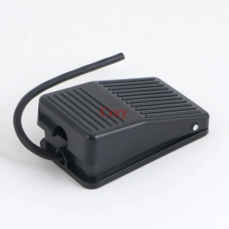 

1PC 220V 10A SPDT Momentary type switch pedal Power Foot Pedal Switch Safety Press Black Plastic CZYC