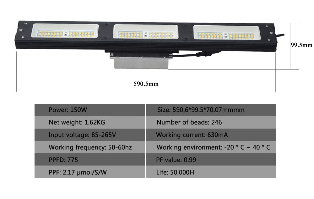 Светодиодный светать Quantum доска полный спектр samsung LM561C S6 3000 K + CREE 660nm красный Вег/Bloom состояние расти phytolamp