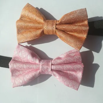 

Child Clothing Toddler Elastic Band Bow Tie Silk Children's Bow Tie Grooming Party Butterfly Tie For Boys Accessories