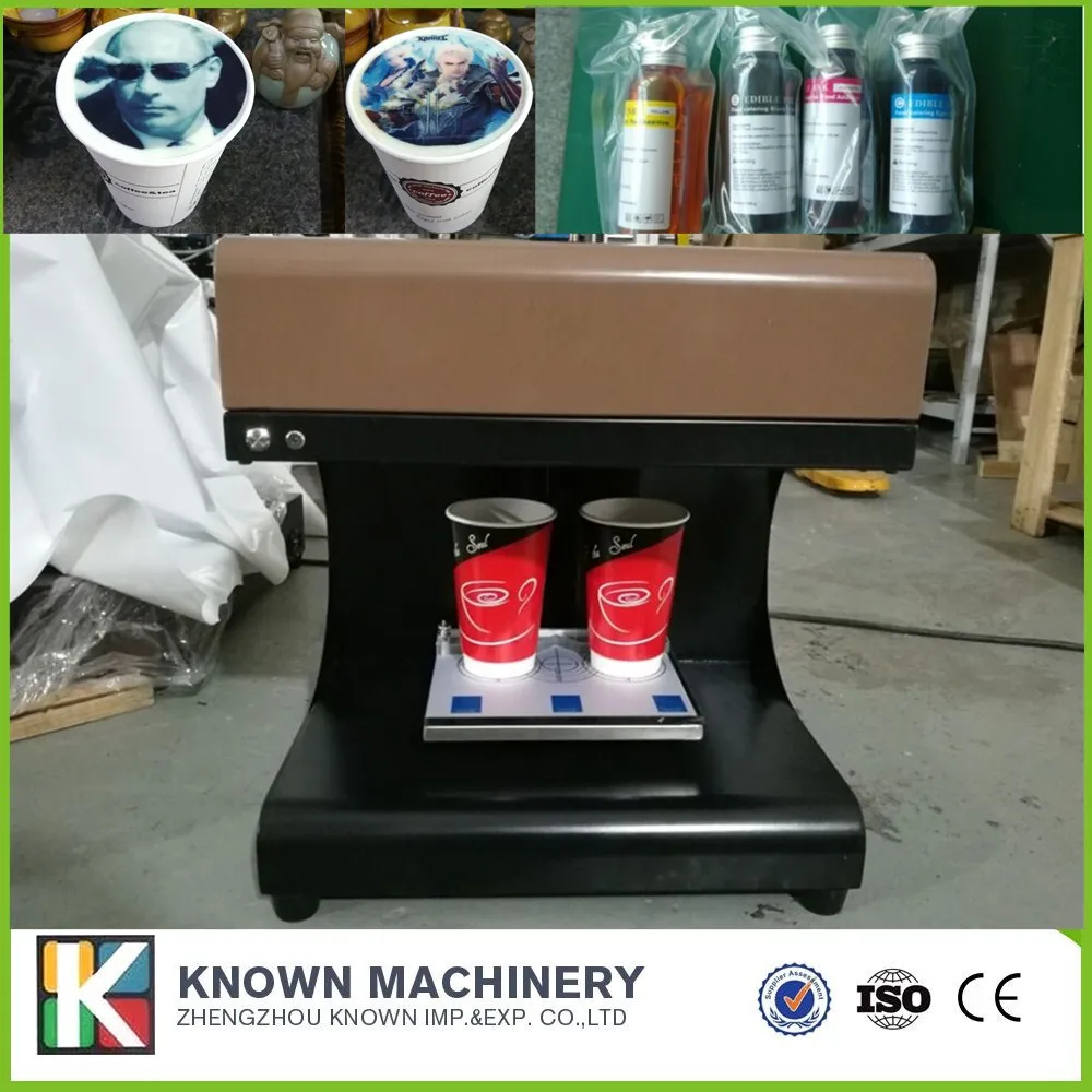 3D milk foam coffee printer machine, latte art coffee printing machine