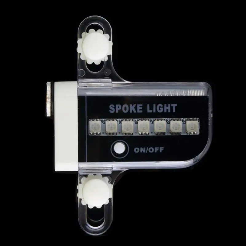 Top 30 Flash Patterns 14 LED Colorized Shock Sensor Wheel Spoke LED Light Universal Mountain Bike Bicycle Wheel Tire Decoration 6