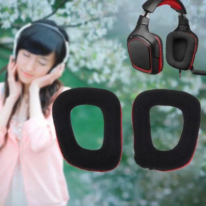 Новые сменные амбушюры для наушников Logitech G35 G930 G430 F450 высокое качество|Аксессуары