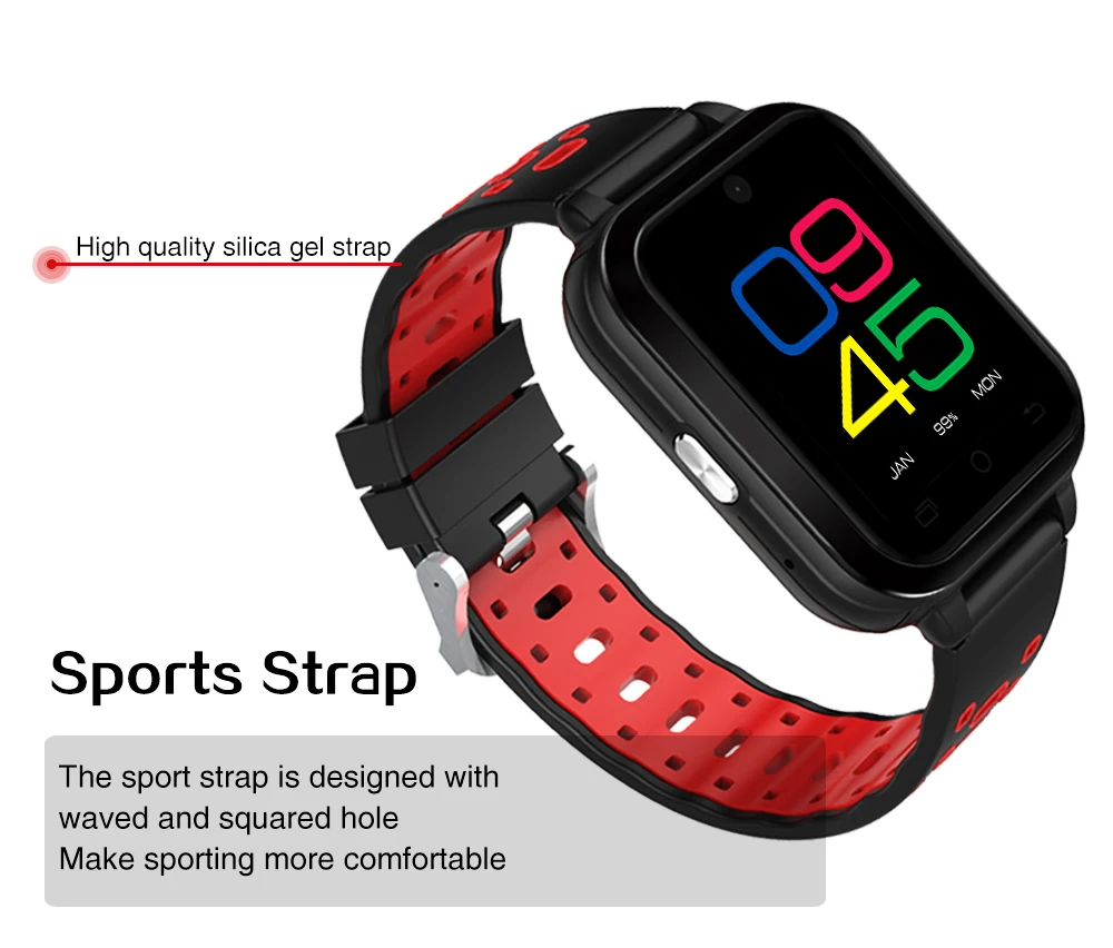 Новый Q1 Pro 4 г Smart Watch Android 6.0 MTK6737 ядра 1 ГБ/8 ГБ SmartWatch телефон Heart Rate SIM карты Поддержка