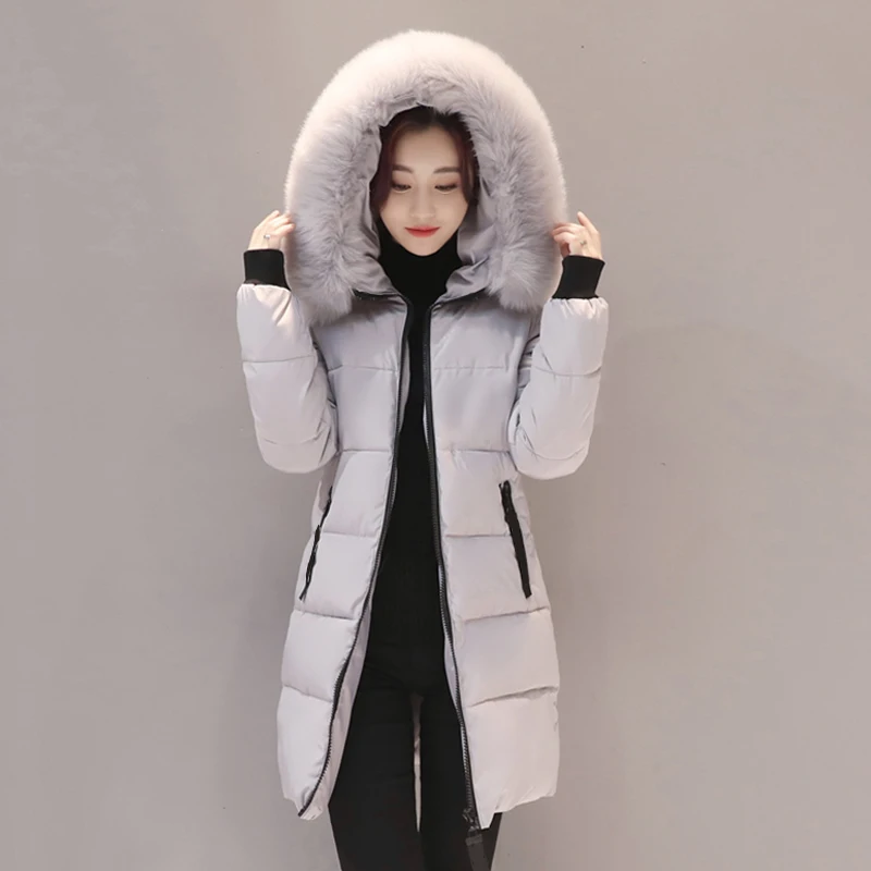 Goede Vrouwen Winter Jas Katoen Gewatteerde Hooded Warm Thicken Vrouwen Jas Vrouwelijke Parka Mujer Uitloper 2018 Hoge Kwaliteit Casaco Feminina