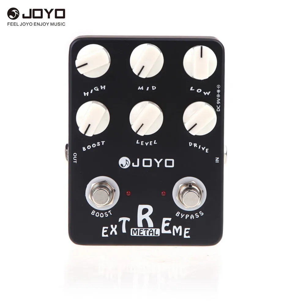 JOYO JF 17 Extreme Metal педаль эффектов для электрогитары StompBox 3 полосный мощный EQ & 6 ручек