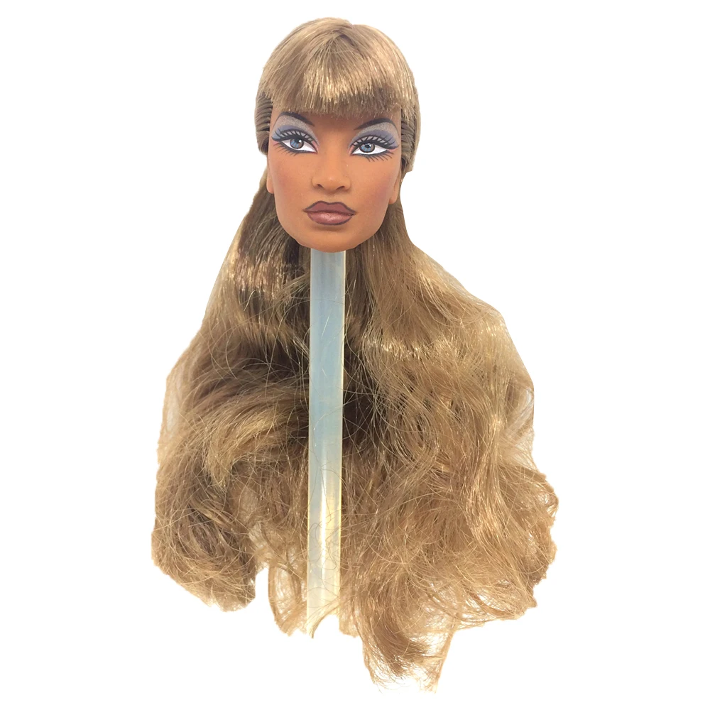 NK одна шт FR Кукла голова для FR куклы 2002 Ограниченная серия Коллекция коричневые волосы Лучший DIY подарок для девочек куклы аксессуары JJ