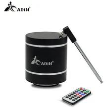 ADIN Mini 15W Metal Vibration Wireless Bluetooth Speaker HiFi Bass 3D Stereo Surround FM font b