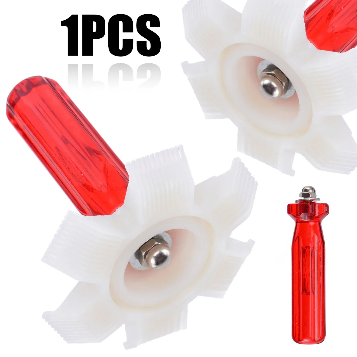 1pc HVAC/Auto Evaporator Condenser Fin Comb 6 in 1 Air Conditioning   Straightener Cleaner Rake Tool Plastic Mayitr