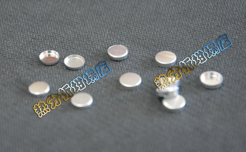 TA q10 aluminum crucible/Q10 Solid aluminum crucible/Solid crucible/Q10 DSC crucible