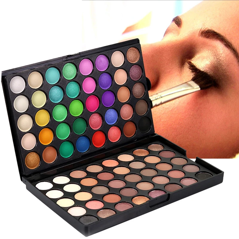 Luckyfine 80 Colors Mini Eyeshadow Palette Set Kit Matte Glitter