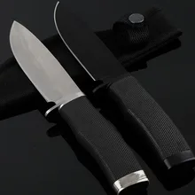 1 шт., высокое качество, 009, фиксированное лезвие, прямой нож, 420 нержавеющая сталь, 56HRC твердость, охотничьи ножи для выживания на открытом воздухе с оболочкой