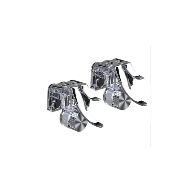 

Metal Smart Phone Mobile Game Trigger For PUBG Mobile Game Controller L1R1 Joystick Fire Button For iphone Android Smartphone