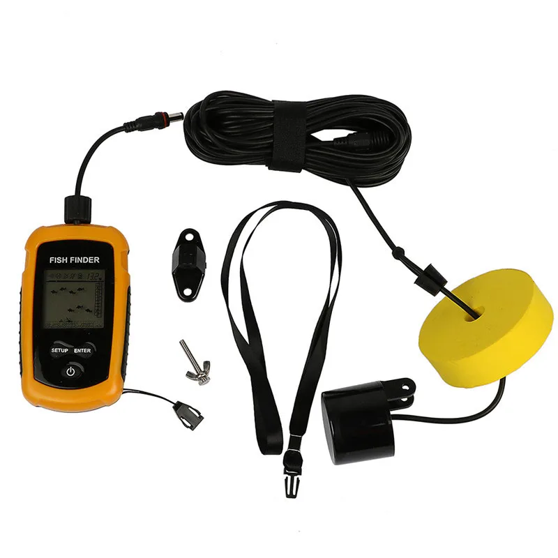 Hot sales Outdoor Sport Portable Electronic Fish Finder Depth Water Fishing Lure Echo Sounder