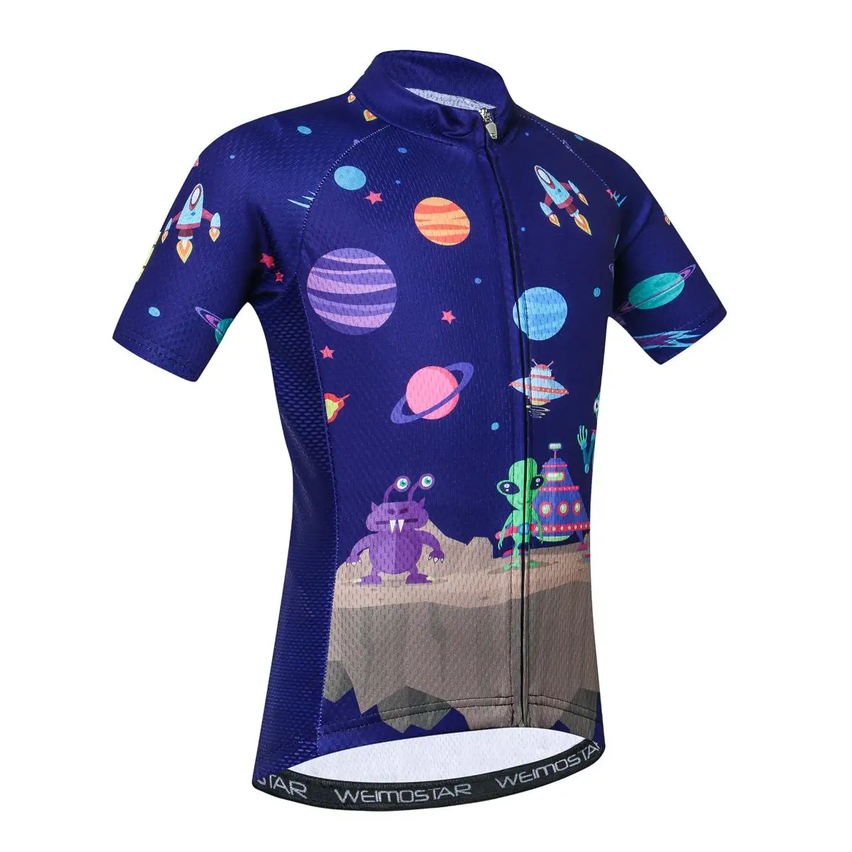 Weimostar Vélo Костюмы рубашка Дети mtb Одежда с коротким рукавом для мальчиков. велосипед одежда Ropa ciclismo quick dry велосипед Джерси - Цвет: CD2015