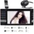 EinCar 2 DIN Video In-Dash Unit Car Stereo DVD Player Bluetooth HD Radio automotive Capacitive Touch Screen Rear Camera Included
